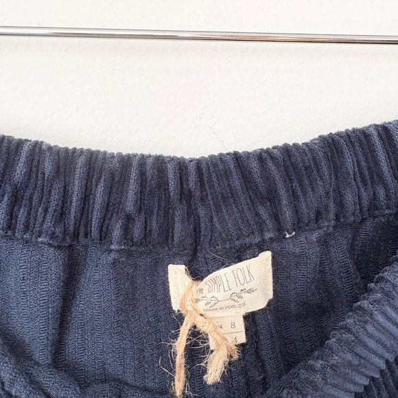 The simple folk corduroy culottes indigo - Picture 5 of 7